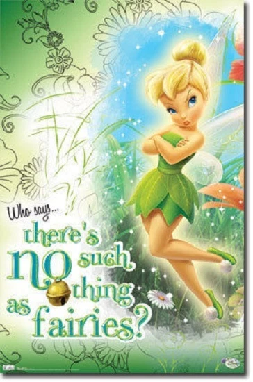 PÓSTER NUEVO DISNEY TINKERBELL FAIRIES MITH 22x34 ENVÍO RÁPIDO GRATUITO Foto 1 de 1