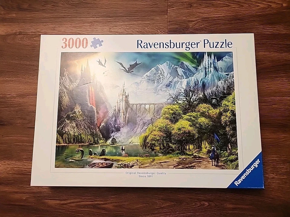 Ravensburger Reign of Dragons 3000 Piece Jigsaw Puzzle (BOX DAMAGED) - Image 1 of 1