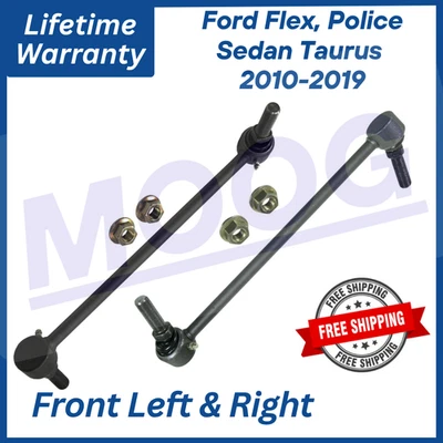 MOOG OEM Front Sway Bars For 2010-2019 Ford Flex,Police SDN,Taurus Lifetime Warr - Image 1 of 4