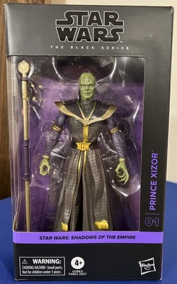 星球大战黑色系列帝国阴影 Xizor 王子 #01 孩之宝 2024 迪士尼 — 第 1/4 张图片