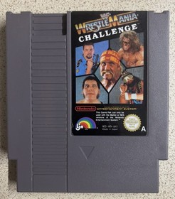 WWF WRESTLEMANIA CHALLENGE NES NINTENDO CART