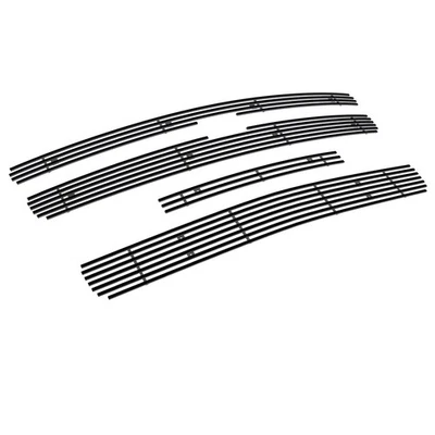 适用于 2007 - 2013 雪佛兰 Silverado 1500 黑色钢坯格栅烧烤插入组合 — 第 1/4 张图片