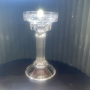 Vintage Shannon Crystal Designs Of Ireland Multi-size Candle Holder 10'' - Picture 1 of 5