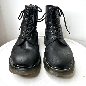 Dr. Martens Wintergrip 24039 Botas de Combate Cuero Quitanieves Negras Hombres 13 - Imagen 1 de 12