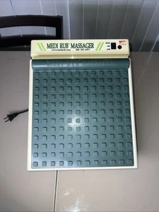 Medi-Rub Massager MR3F Corded 2 Speed Vibrating Foot Massager Made in USA TESTED - Picture 1 of 16