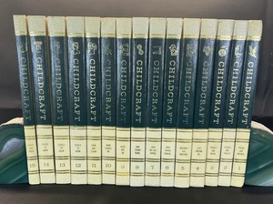 VTG 1966 Childcraft The How and Why Library Book Set 1- 15 Complete Encyclopedia - Foto 1 di 6