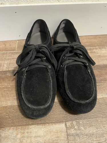 CLARKS Mocassini Chukka Aerosoles By Clark’s da donna in camoscio nero taglia 10 5 US