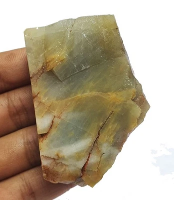 Muestra de piedras preciosas sueltas áspera cruda ojo de gato crisoberilo natural 562 quilates calidad AAA Foto 1 de 4