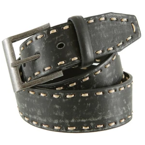 Gürtel Herren Damen Jeans Mode Casual Fashion Basic Schnalle Trend PU Leder 3,7 - Bild 1 von 4