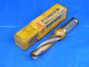 SANDVIK 13mm TIN HSS CARBIDE TIPPED COOLANT DRILL BIT R411.5-13032 16mm SHANK - Picture 1 of 7