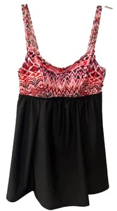 Sonnet Shores NWT Women’s Size 6 1 Piece Swimsuit Oasis Ikat Full Coverage Beach - Picture 1 of 8