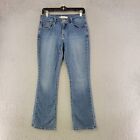 Levis Jeans Womens 4 Blue Bootcut 515 Stretch Medium Wash Denim Red Tab Casual