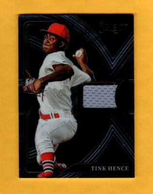 2023 Panini Select Baseball Tink Hence PATCH SWATCH UNLIMITED SHIPPING FOR $4.00 - Image 1 of 2