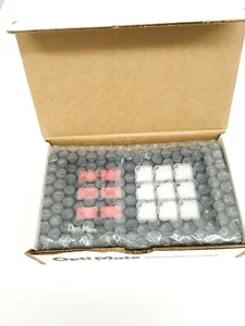 OPTIMATE OP-609 ANNUNCIATOR/PUSHBUTTON PANEL 9 USER DEFINED FUNCTION KEYS 6 LAMP - Picture 1 of 3