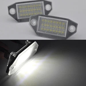2x Exact Fit White 18-LED License # Plate Lights For Ford Mondeo mk3 2000-2007 - Picture 1 of 6