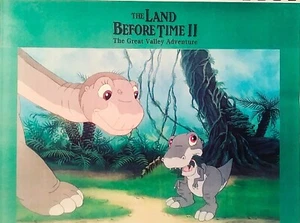 LAND BEFORE TIME II, BLUTH STUDIOS DEALER NOTEBOOK OF CEL SETUPS w/Prices, MINT - Picture 1 of 7
