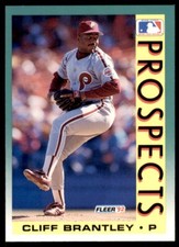 1992 Fleer Cliff Brantley Baseball Cards #662
