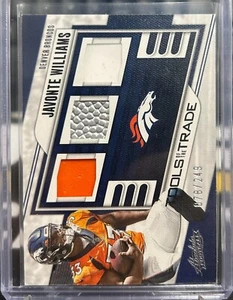 2023 Panini Absolute Tools Of The Trade Javonte Williams /249 - Bild 1 von 2