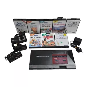 SEGA Master Sistema+3 Controlador+8 Juegos Todo sin Auditar - Imagen 1 de 15