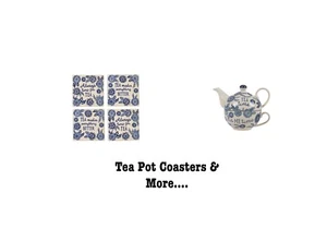 Sass & Belle Blue Willow Floral Teapot & MORE.. - Picture 1 of 12