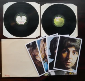 THE BEATLES WHITE ALBUM LP UK STEREO FACTORY SAMPLE DEMO 1973 - KOMPLETT EX +! - Bild 1 von 15