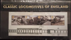 Royal Mail mint stamps Presentation Pack 'Classic Locomotives of England' 2011 - Picture 1 of 1
