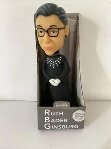Archie McPhee Ruth Bader Ginsburg RBG Nodder Bobble Head Supreme Court Dissent - Picture 1 of 4