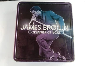 James Brown, Godfather Of Soul - 3 CD Collectors Set in Tin Box - Picture 1 of 3