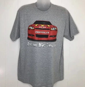 McDonald’s “Are You Mac Enough?” T-Shirt Size L Watkins Glen International Chevy - Picture 1 of 10