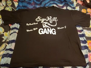 Seltenes T-Shirt Sugar Hill Gang 3XL schwarz Rappers Delight 79 Welttour auf der Rückseite - Bild 1 von 5