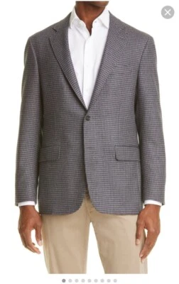 Canali Kei 54L 98% Lana 2% Seda 🇮🇹 Foto 1 de 4