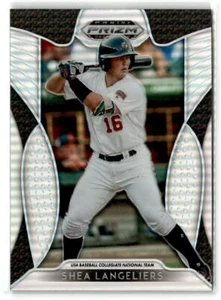 Shea Langeliers 2019 Panini Prizm Draft Picks Silver Holo #26 - Picture 1 of 2