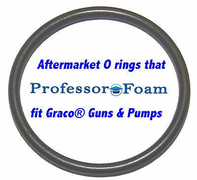 PROFESSOR FOAM O-Ring Depot 117517 23974-12 O RING Front Air Cap fits Graco Glas-Craft Probler