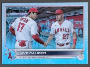 2022 Topps Update US115 Mike Trout Shhohei Ohtani Rainbow Foil Parallel  - Bild 1 von 1