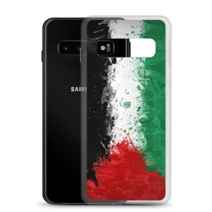 Kostenlose Samsung-Hülle Palästina Flagge arabische Kunst kabellos palästinensischer Stolz Cover - Bild 1 von 13