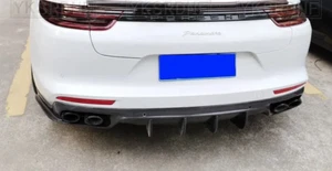 Carbon Diffusor für Porsche Panamera 971 Turbo GTS Heckansatz Heckschürze Rear - Bild 1 von 2