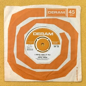 PROCOL HARUM " A WHITER SHADE OF PALE " SUPER ORIGINAL UK 7" - Picture 1 of 6