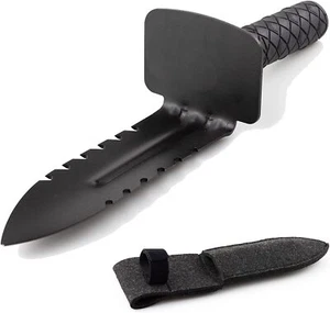 Digger Schaufel Bagger mit doppelter Wellenschliff Gartenzubehör mit Holster - Bild 1 von 4