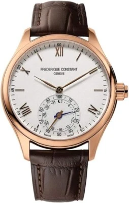 Frederique Constant FC-285V5B4 Horological Smart Watch  Brown Leather Strap - Image 1 of 3