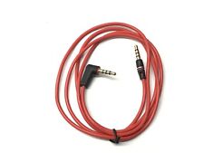 Rot AUX Audio Kabel 3,5mm Klinke Stereo für Harman Kardon Esquire Schwarz
