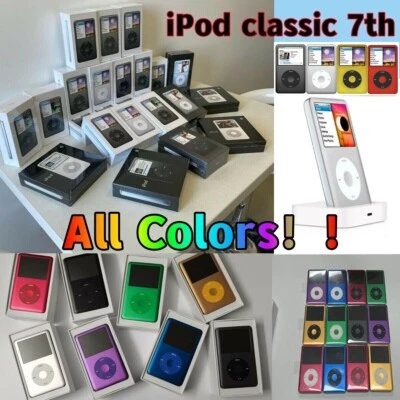 NEW，Apple iPod Classic 7th Gen 512GB SSD+3800mAh Battery  (All Colors)，Sealed - Image 1 of 4