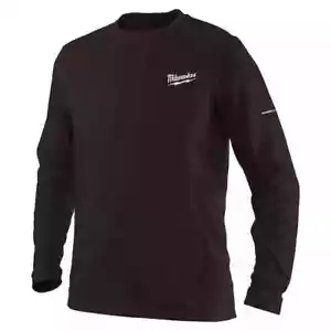 415B-L Milwaukee T Shirt Workskin Long Sleeve Heavy Duty Cotton Pocket Large - Picture 1 of 1