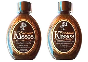 Lot of 2 Ed Hardy Coconut Kisses Tanning Bed Lotion By Christian Audigier - Picture 1 of 1