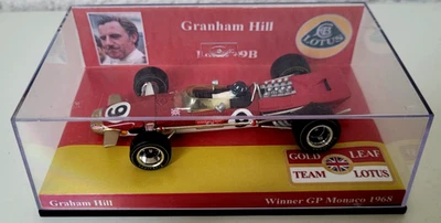 FORMEL 1  1:43  G. HILL  LOTUS 49B WINNER GP. MONACO 1968 " GOLD LEAF " FORMEL 1 - Bild 1 von 3