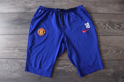 PLAYER ISSUE MANCHESTER UNITED FOOTBALL 2014/15 PANTALONES CORTOS DE ENTRENAMIENTO NIKE PARA HOMBRE GRANDES Foto 1 de 4