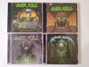 Overkill 4 CD Lot - Under The Influence, Years Of Decay, Electric Age, White... - Imagen 1 de 15