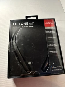LG Tone Flex Hi-Fi Premium Bluetooth Headset 32- Bit (HBS-XL7) - Picture 1 of 8