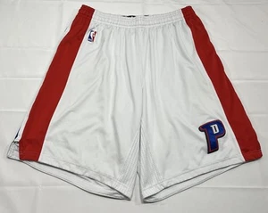 Pantalones Cortos de Baloncesto Adidas ClimaCool Corte Pro NBA Detroit Pistons Hombres Talla 2XL +2 - Imagen 1 de 7