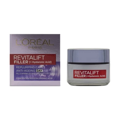 L'Oreal Revitalift Filler Renew Anti-Ageing Day Cream 50ml  Moisturiser - Image 1 of 2