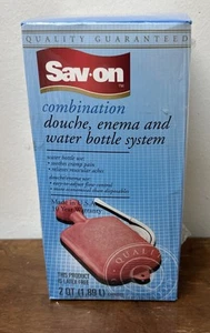 VTG Combination Fountain Syringe Hot Water Bottle Enema Douche NEW NOS SEALED - Picture 1 of 7